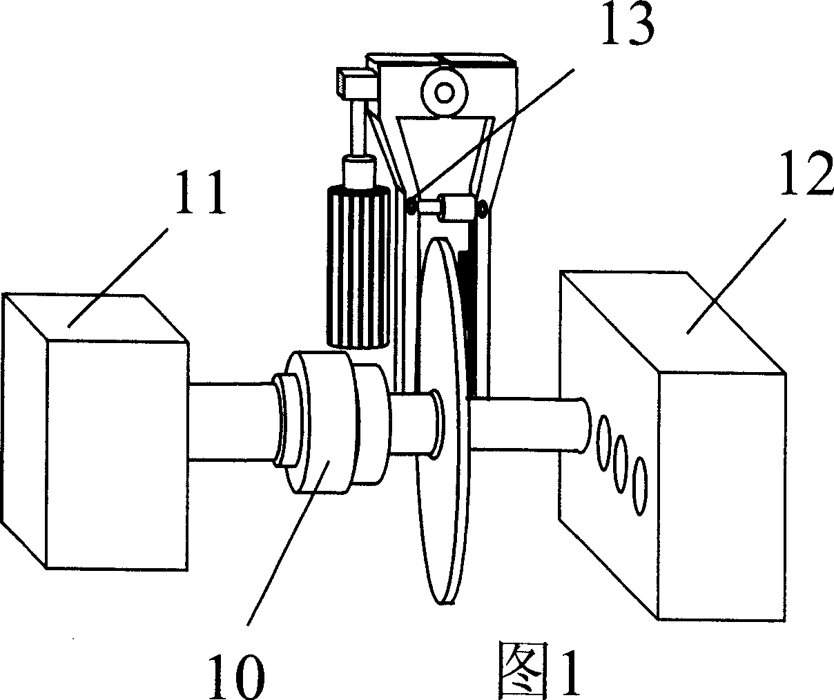 Apparatus for online monitoring heavy load abrasion of tooth type coupling