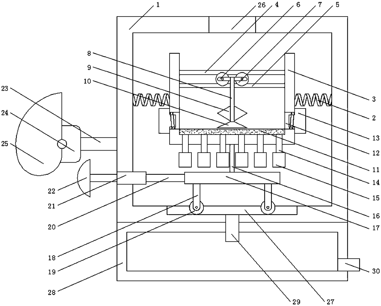 Environment-friendly sewage treatment device