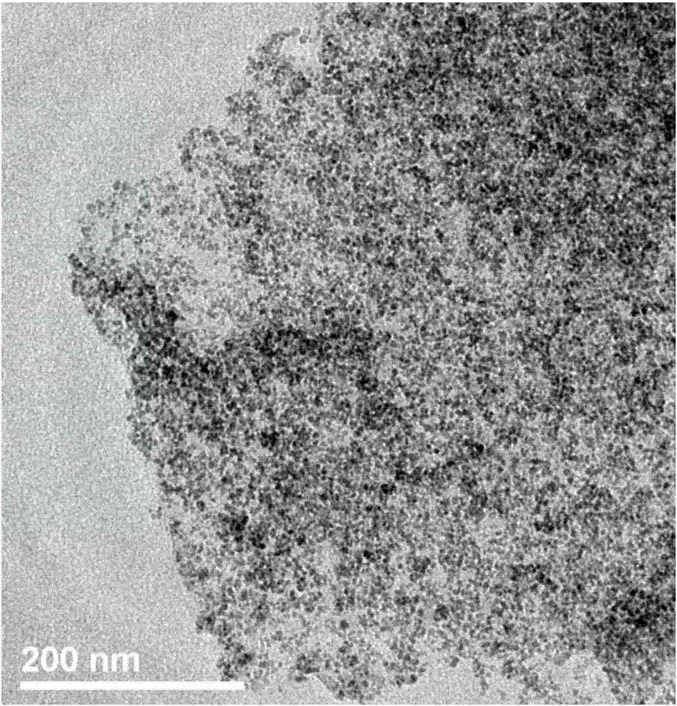 Graphene-tin antimony oxide composite material and dry-method preparation method thereof