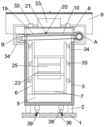 High-voltage power distribution cabinet with multiple protection effects