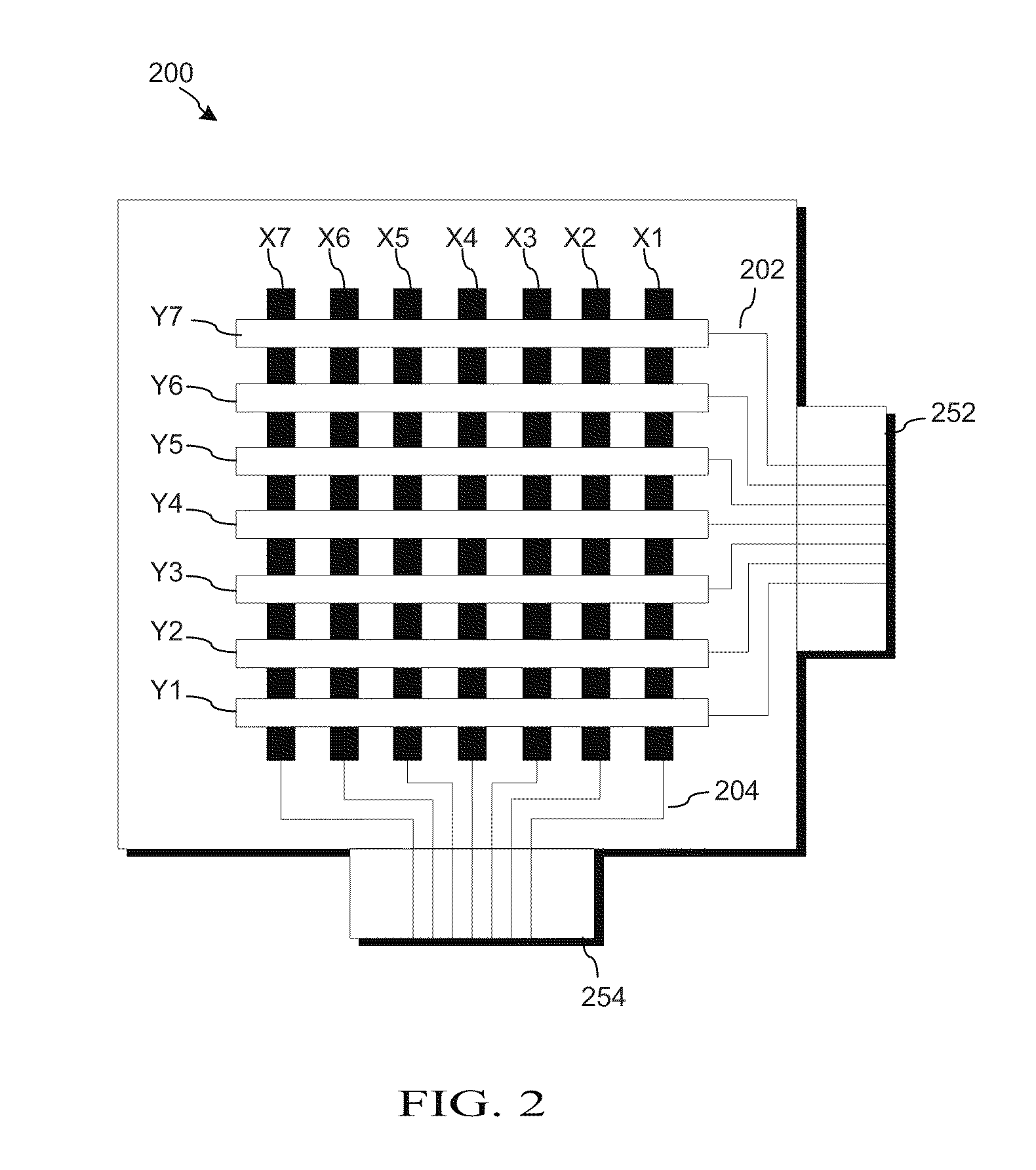 Mutual capacitance measurement in a multi-touch input device