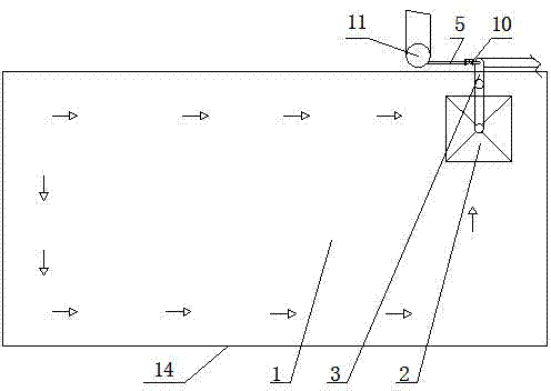 Telescoping venturi siphoning blowdown pipe and design method