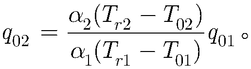 Parameter resembling method for aerodynamic thermal environment experimental simulation conditions