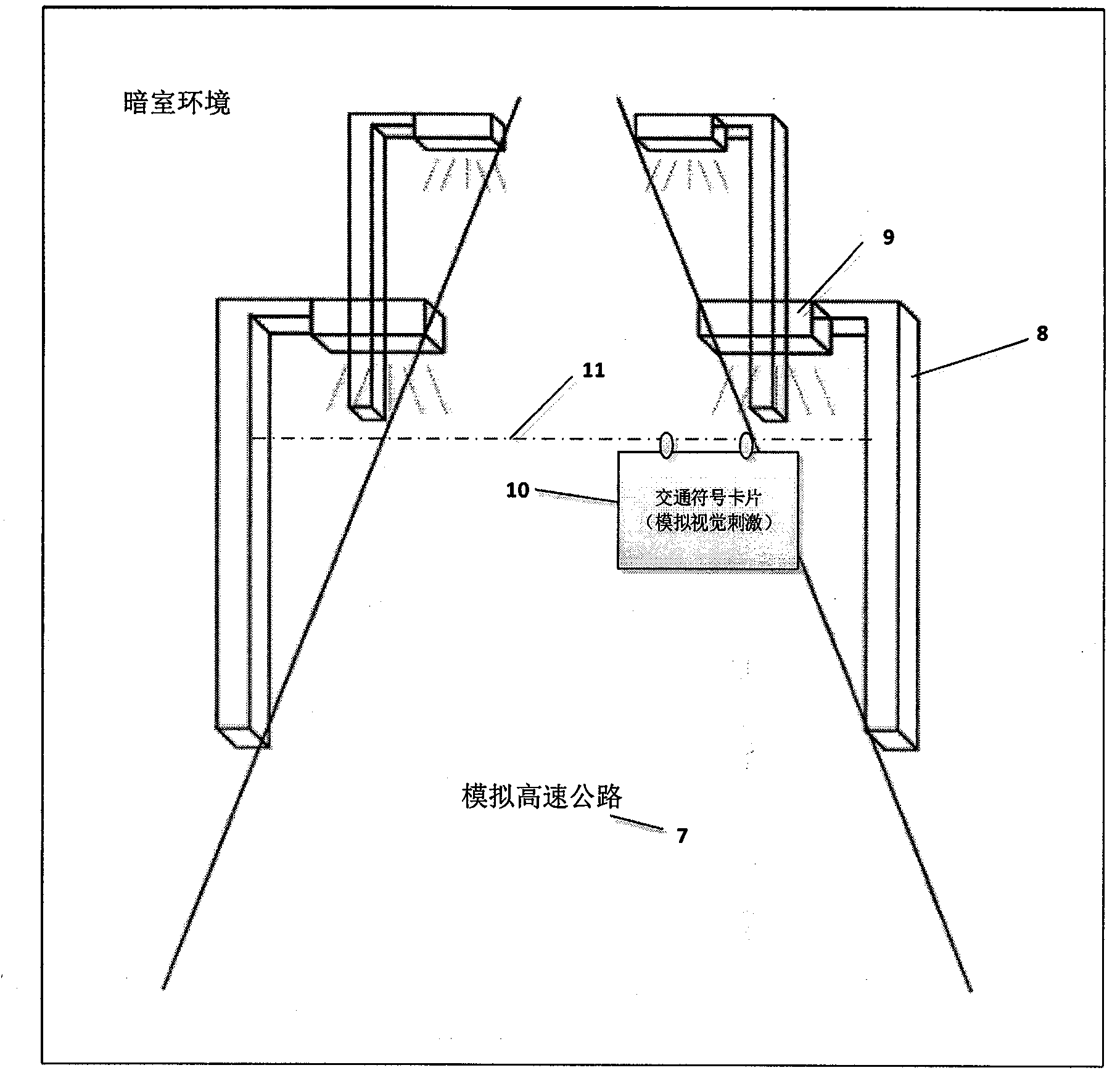 Measurement system and measurement method for vision health comfort degree