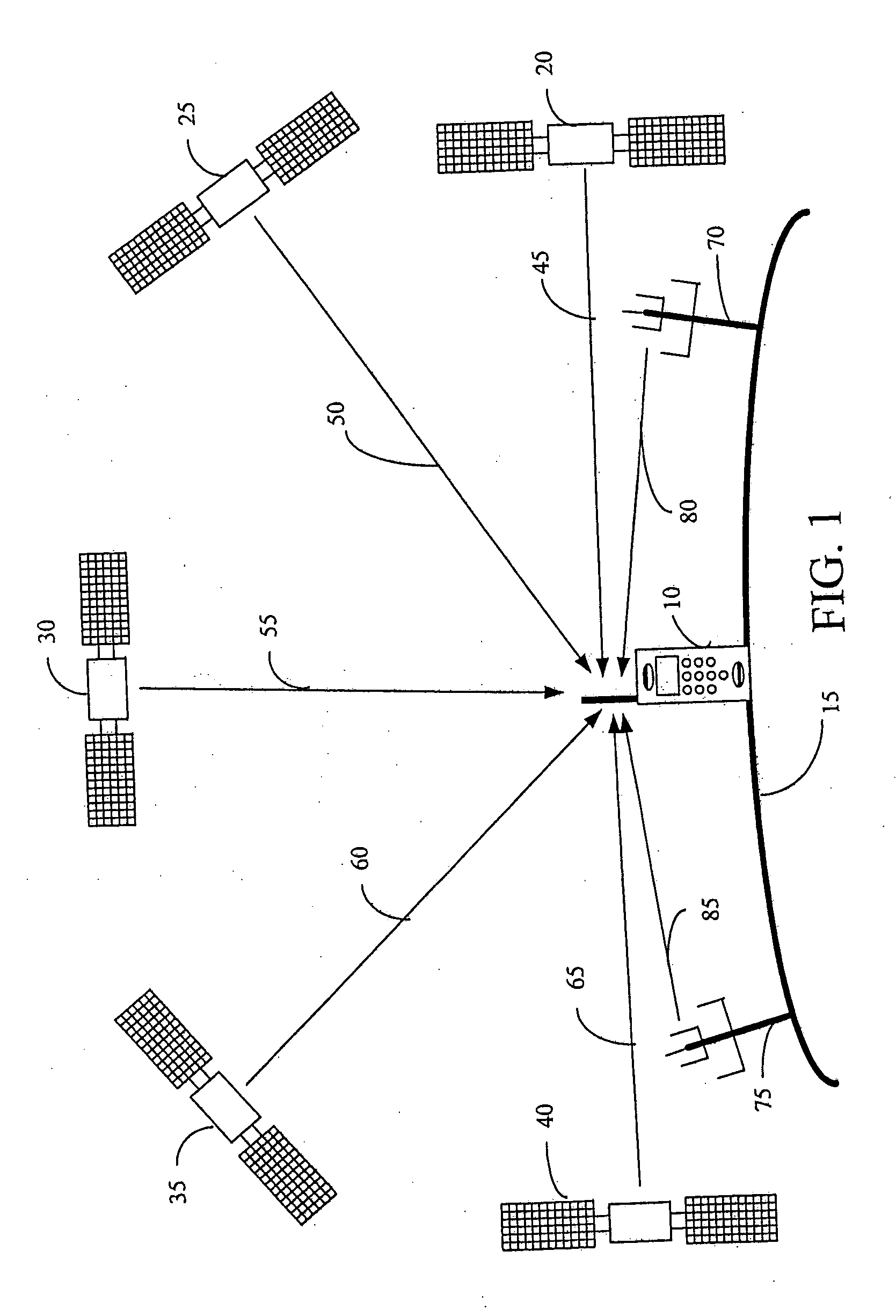 Cancellation system and method for a wireless positioning system