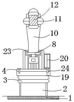 Lifting manipulator providing convenience for multi-directional fixation for gear processing