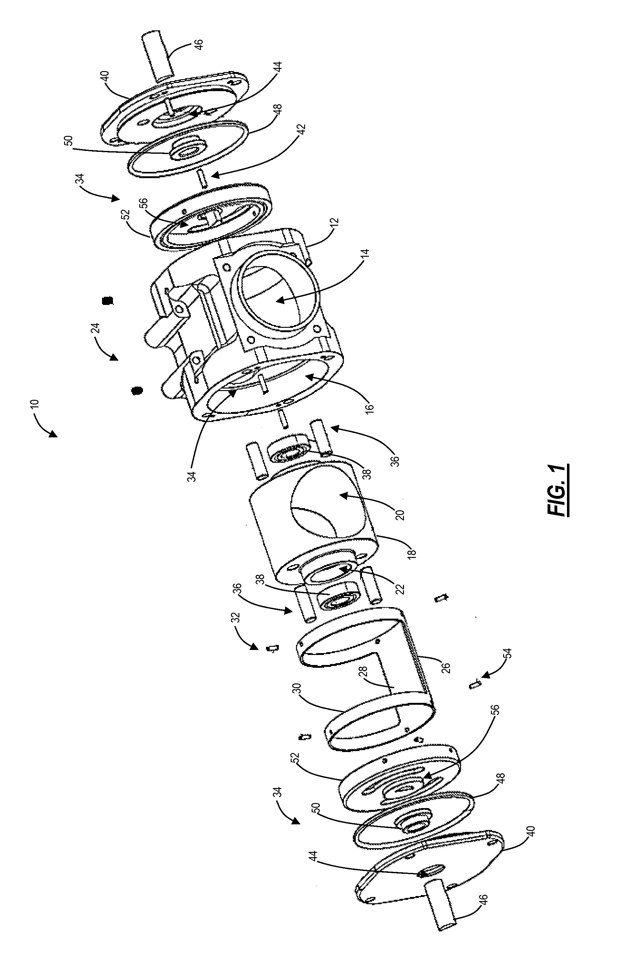 Cylindrical valve assembly