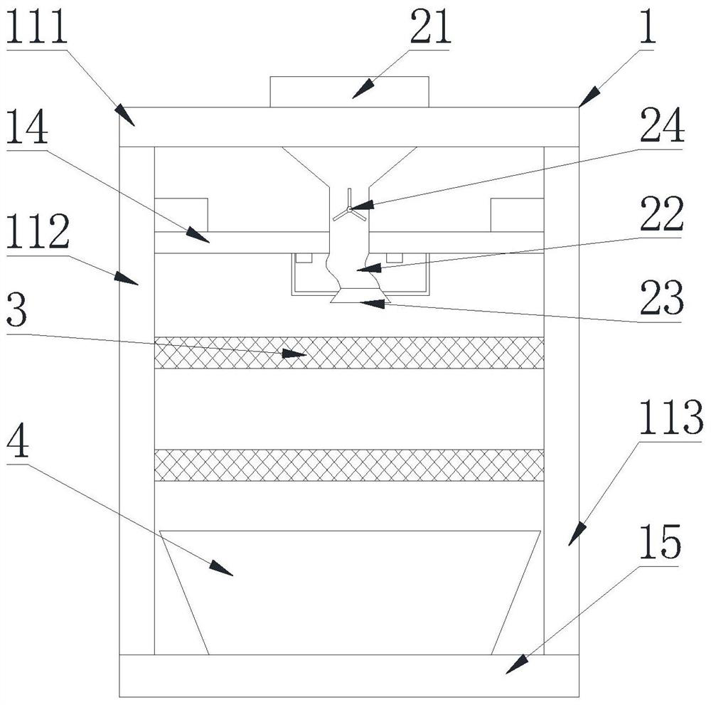 Multifunctional screening device for coal mine