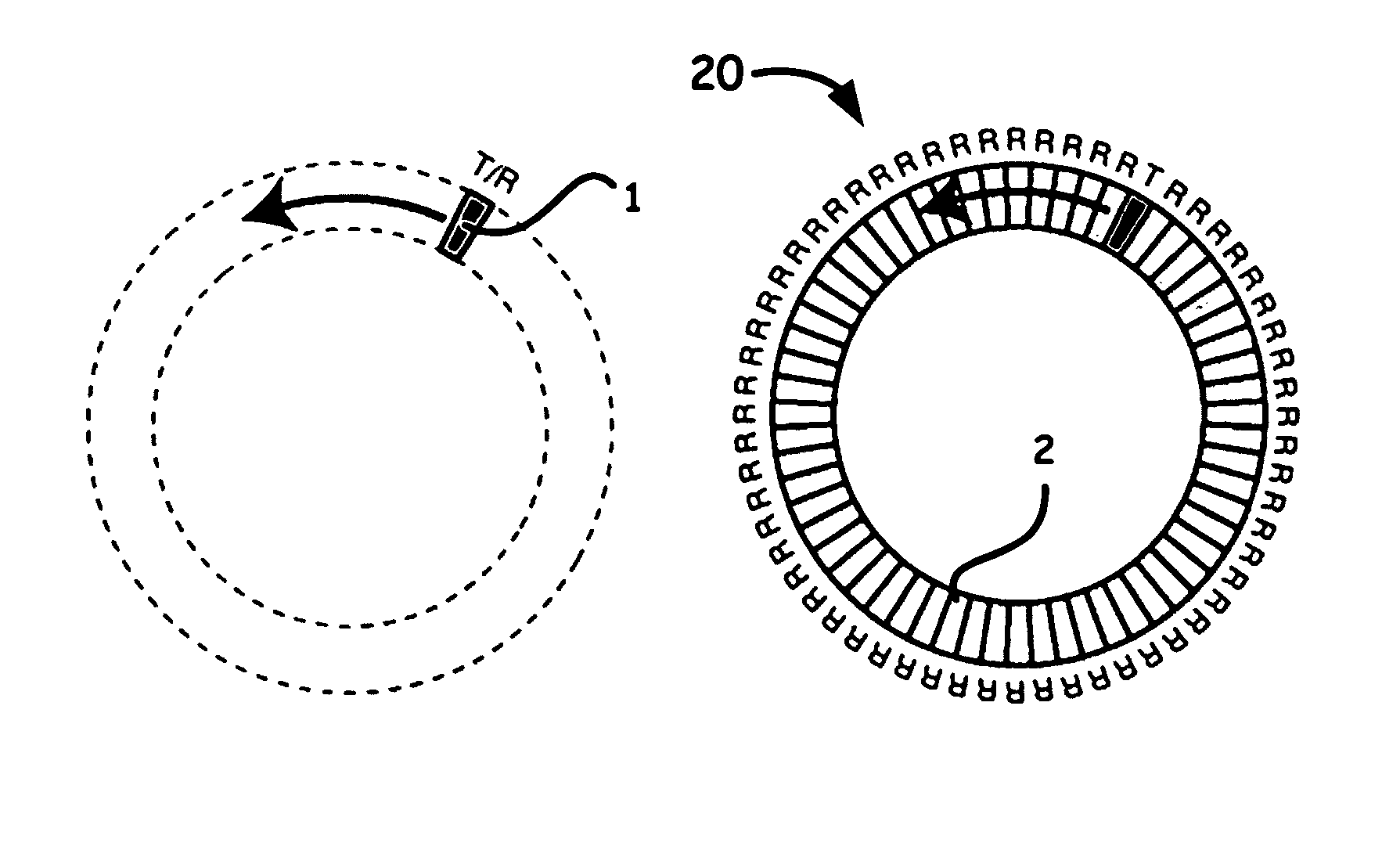 Radial reflection diffraction tomography