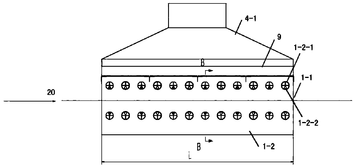 Air-water mist cooling system for continuous annealing of strip and control method