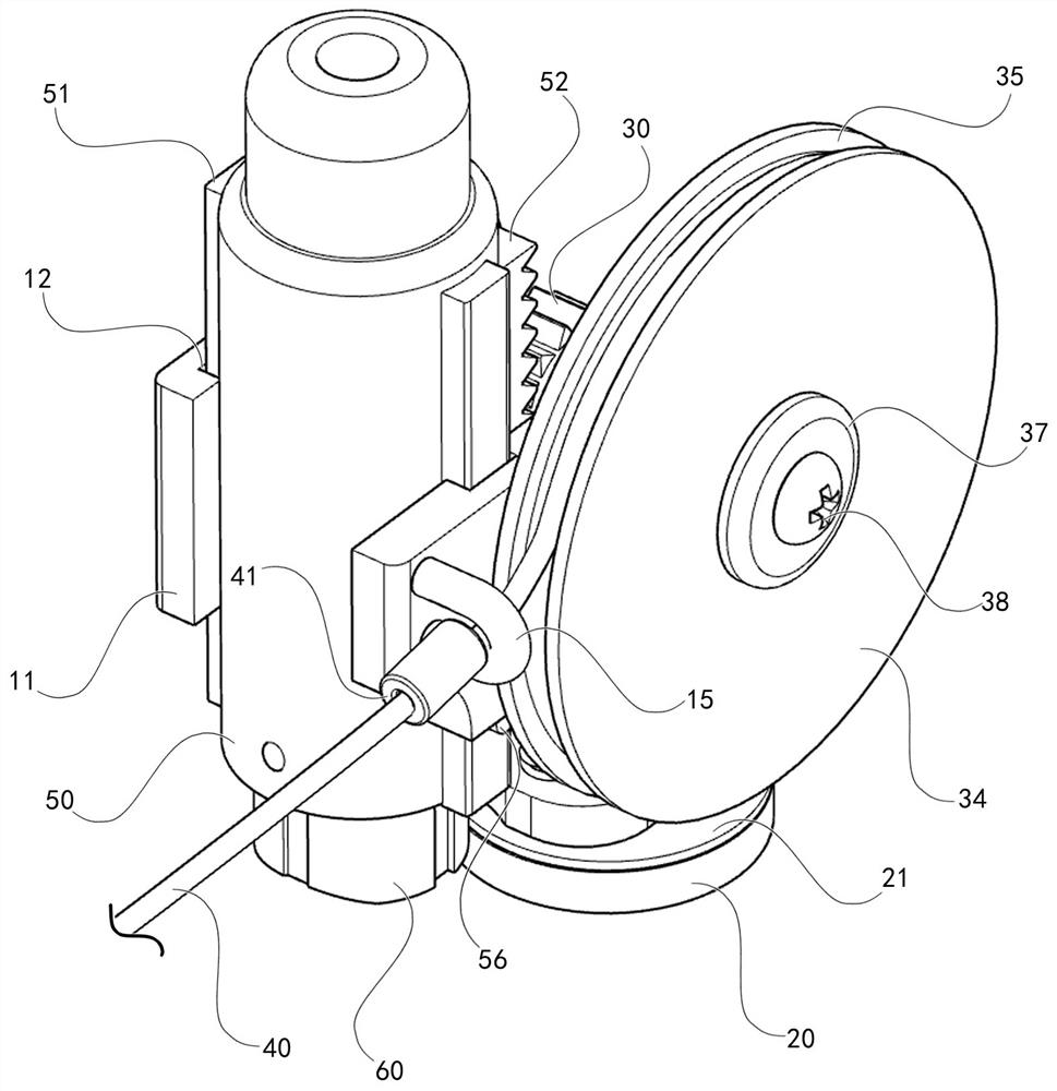 A pull-type window breaking device