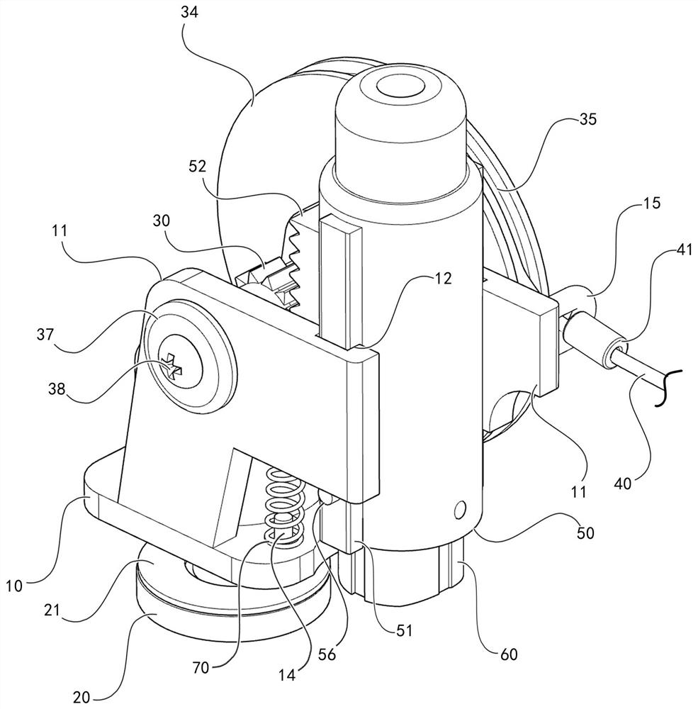 A pull-type window breaking device