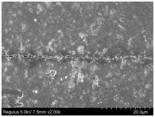 Crack self-healing ceramic tool material and preparation method thereof