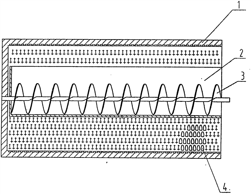 Sunflower seed length sorting combined type special-shaped nest hole mechanism