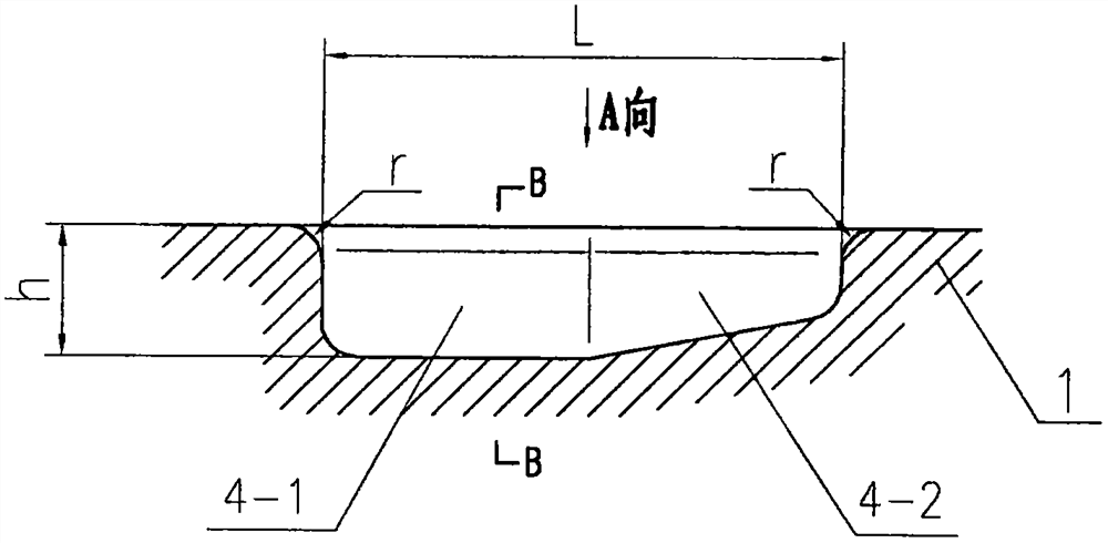 Sunflower seed length sorting combined type special-shaped nest hole mechanism