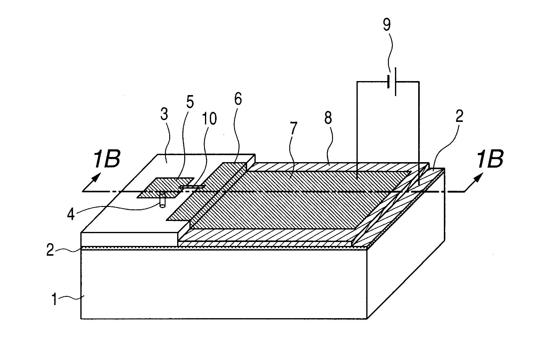 Oscillator having negative resistance element