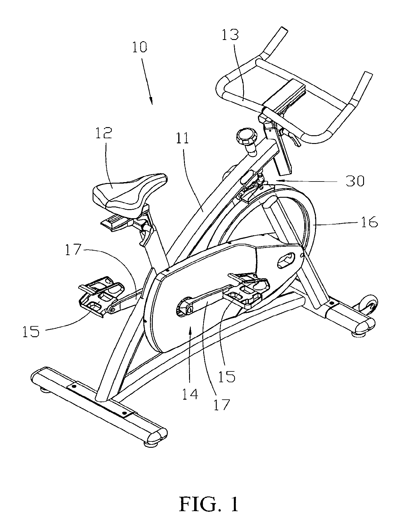 Exercise apparatus with adjustable resistance assembly