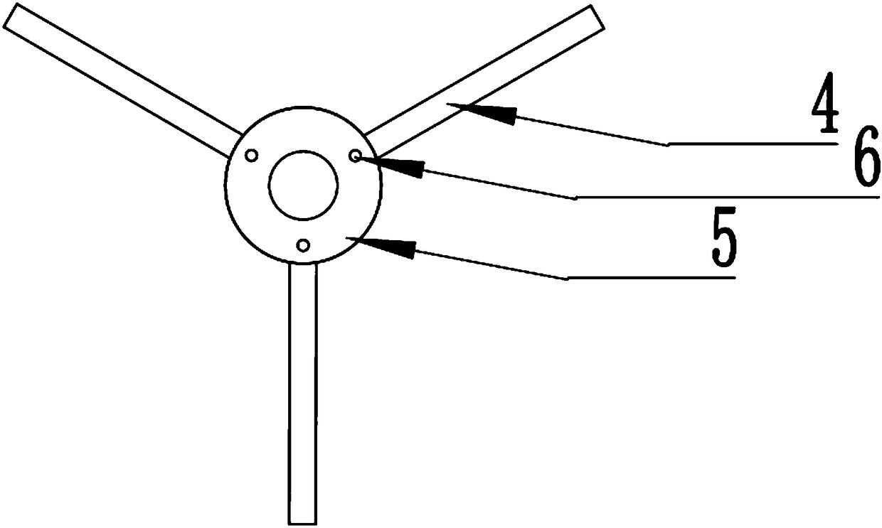 Sheep excrement treatment device