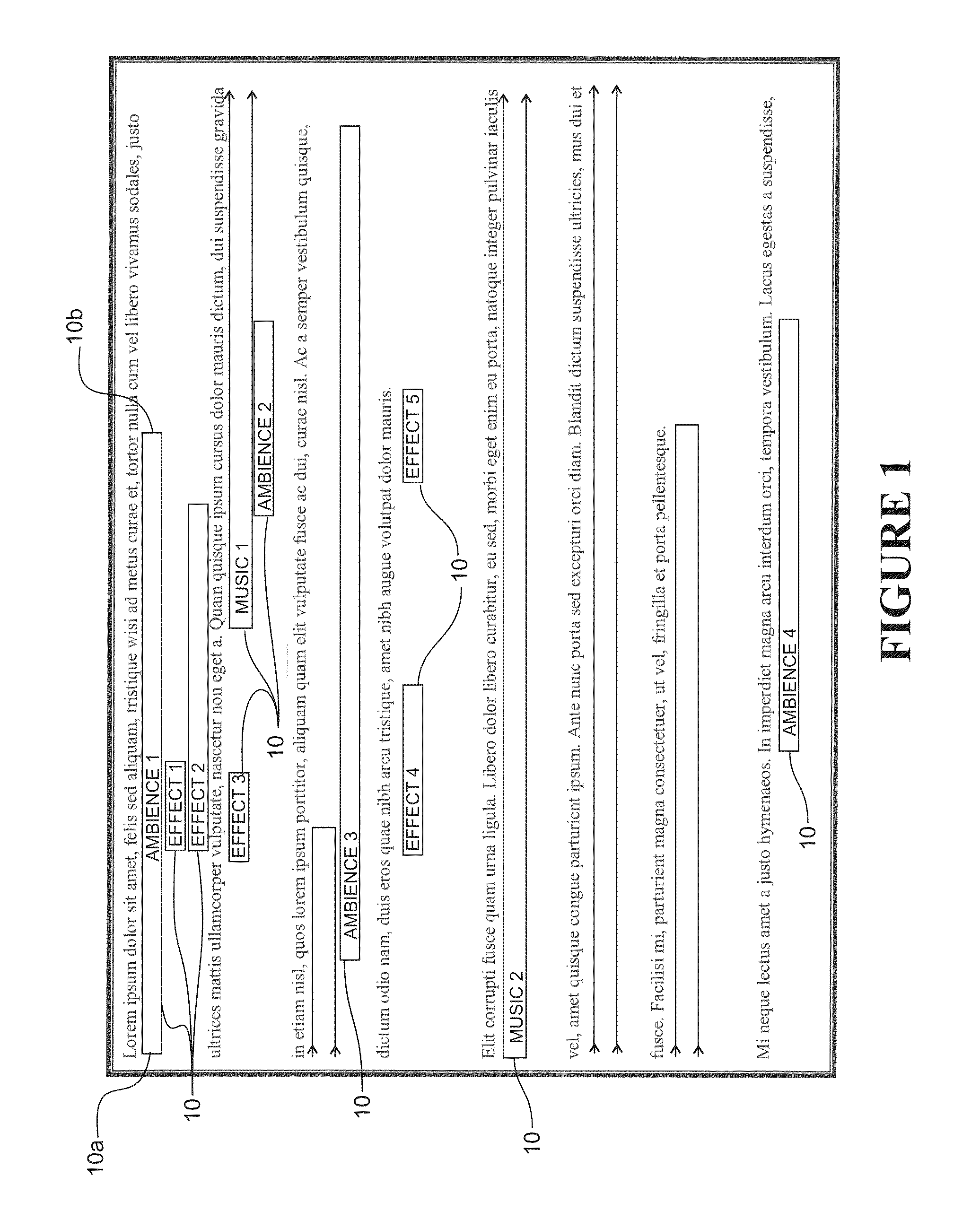 Creation system for producing synchronised soundtracks for electronic media content