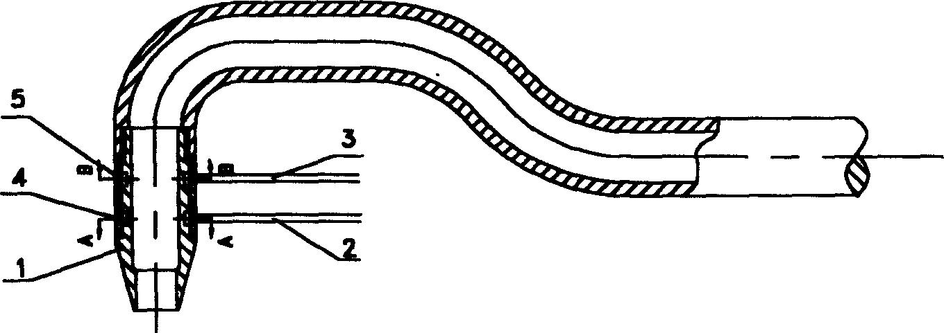 Solid dust sampling probe for use in pipeline