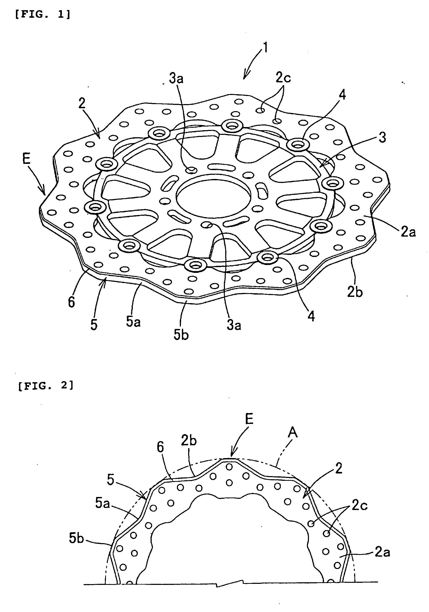 Brake disk producing method and brake disk