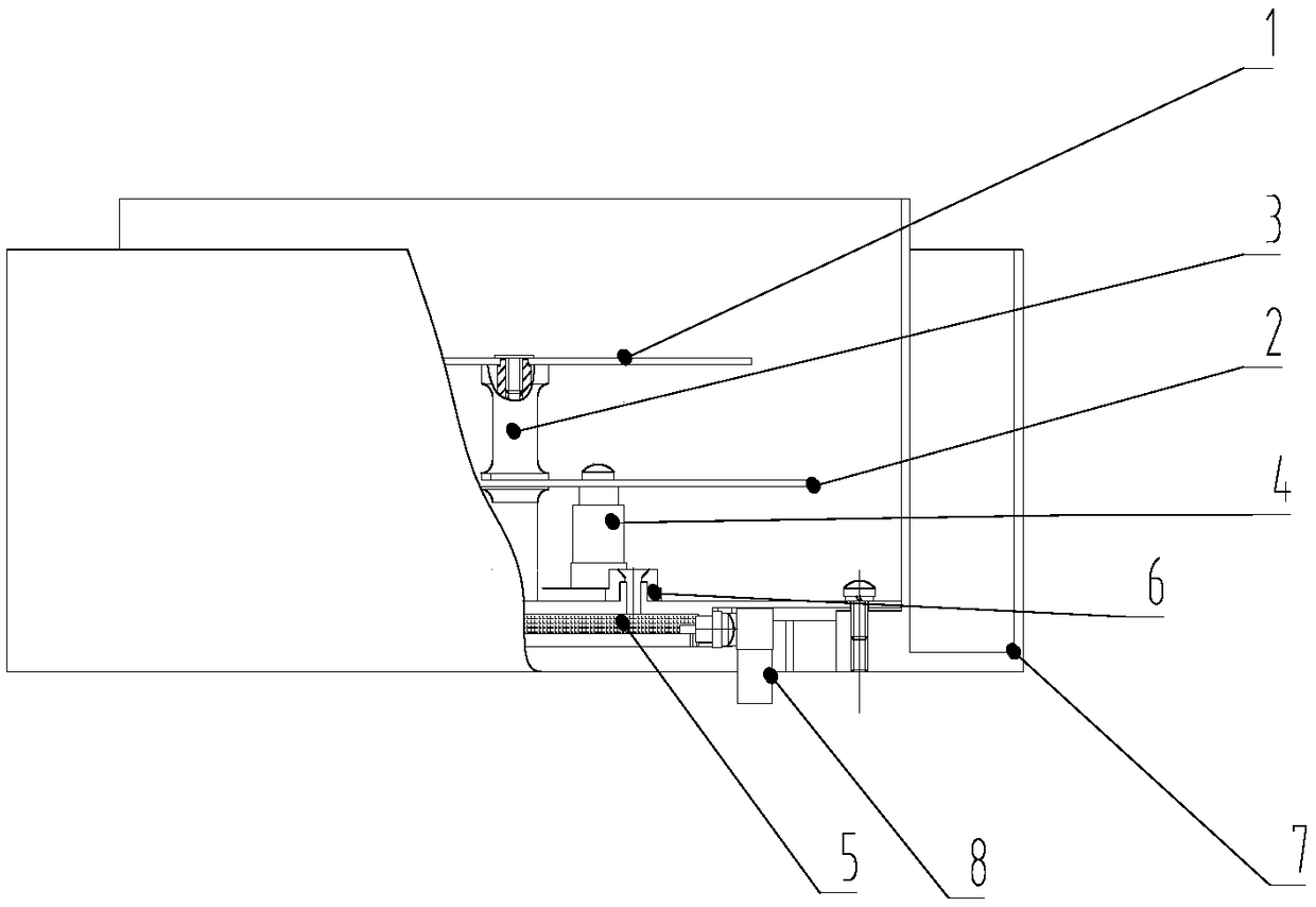 Satellite-borne high-precision navigation positioning antenna