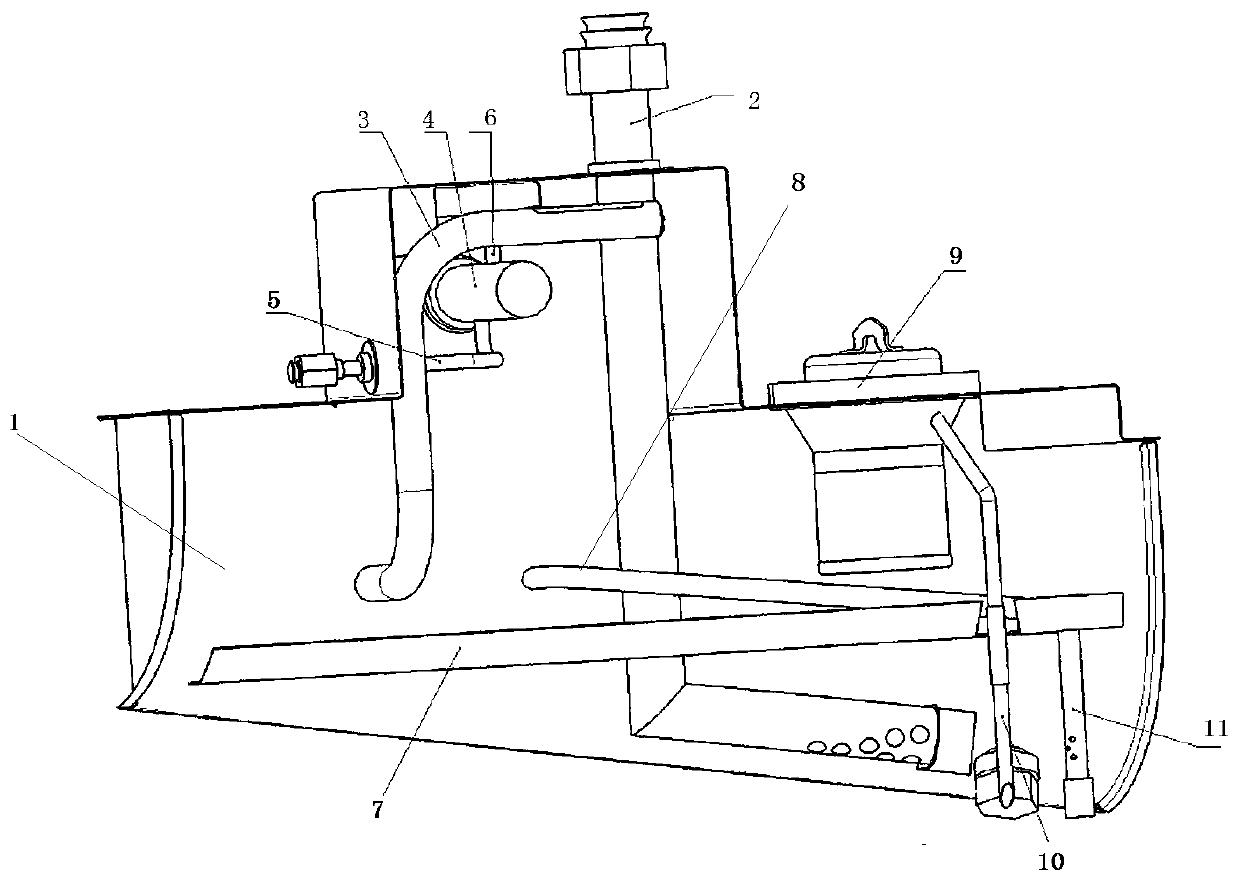 Transfer device for airplane lubricating oil system