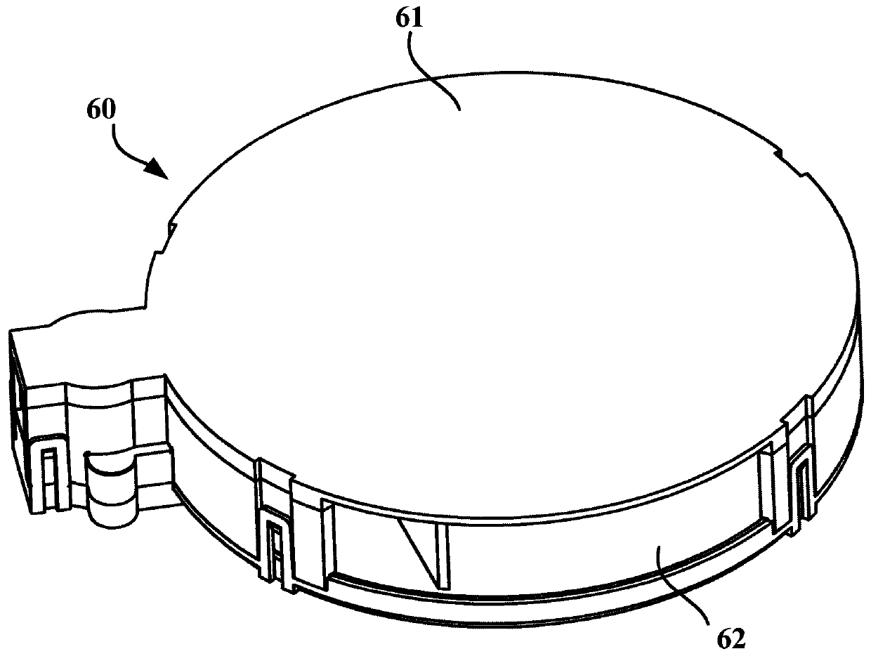 Refrigerating-freezing device and air path distributor thereof