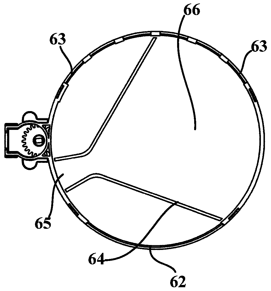 Refrigerating-freezing device and air path distributor thereof