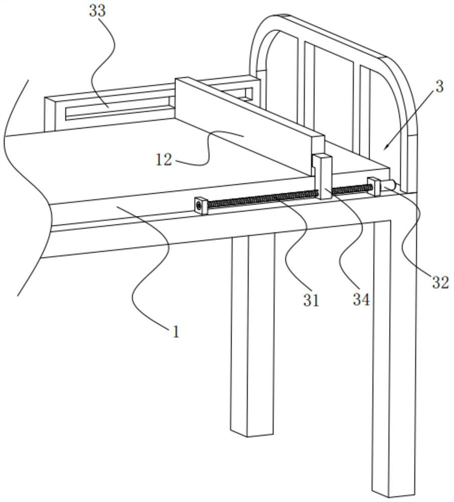 Nursing bed with self-lifting function