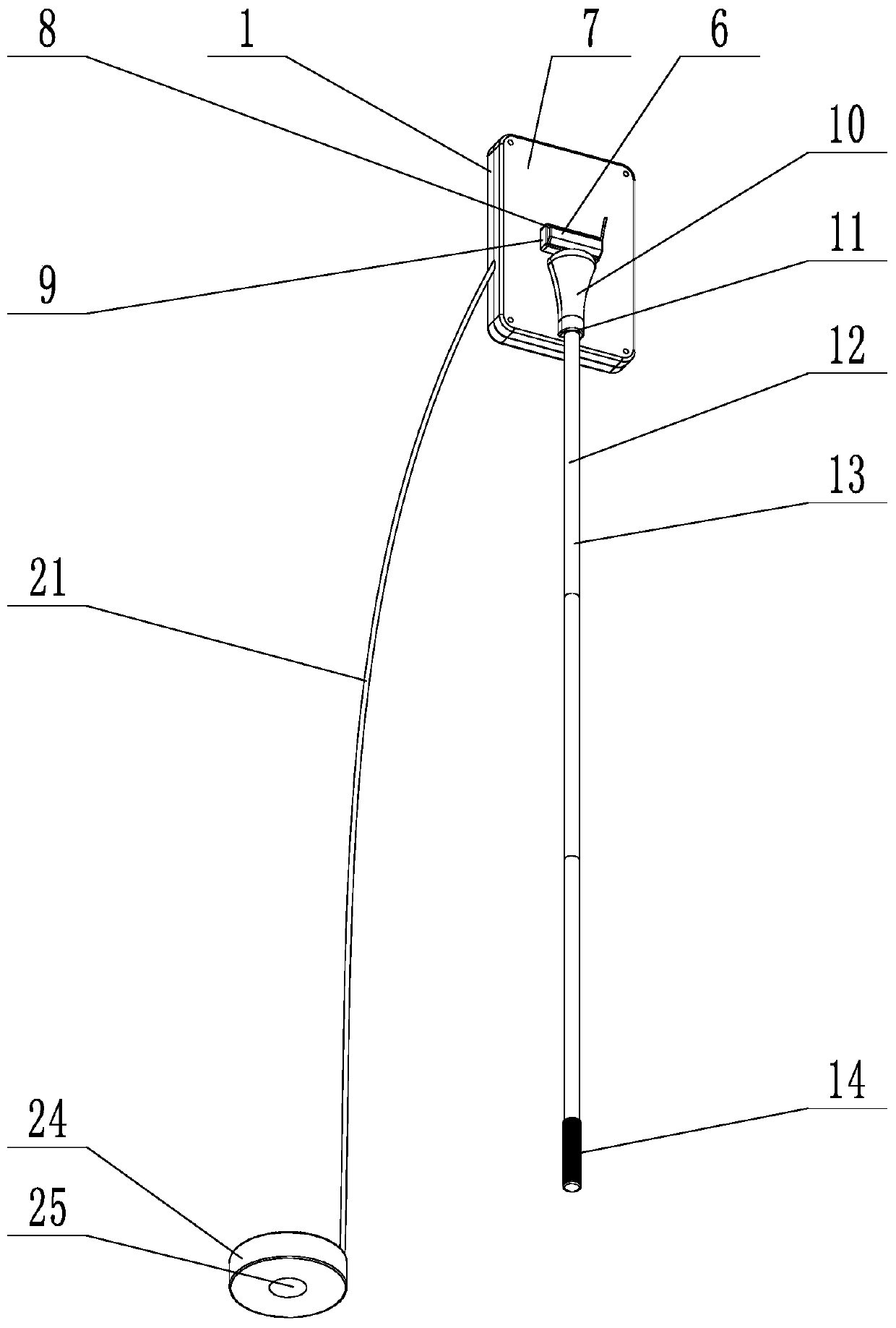 Arc extinguishing and grounding device for power system