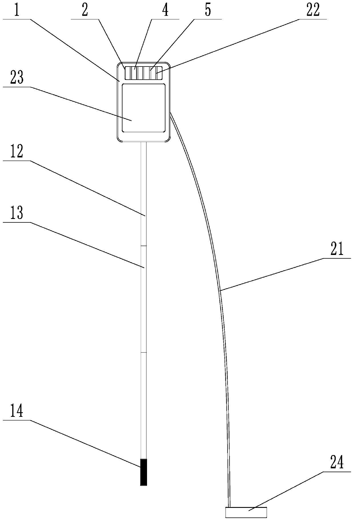 Arc extinguishing and grounding device for power system