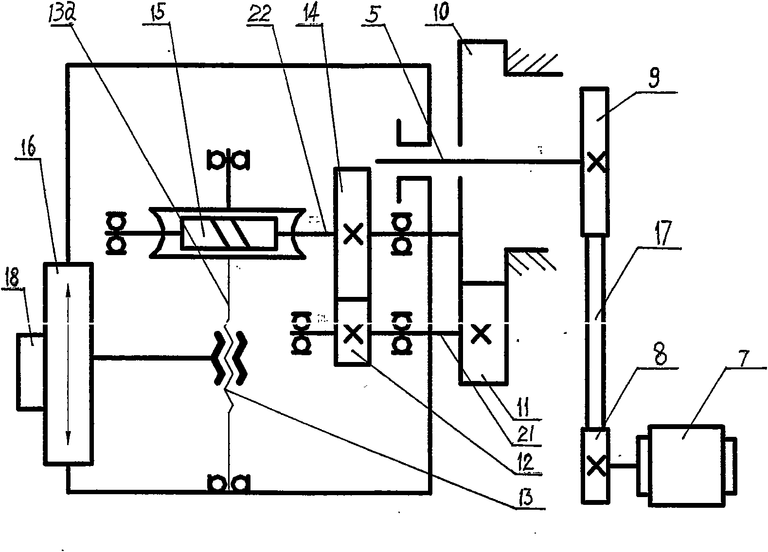 Mechanical flat rotating disk