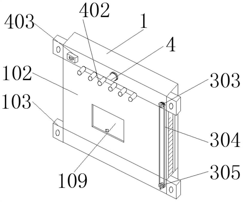 Intelligent glass curtain wall ventilation device