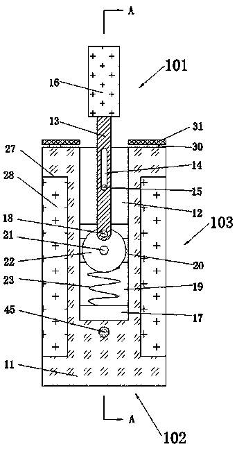 Intelligent separation guardrail capable of automatically preventing pedestrian from climbing