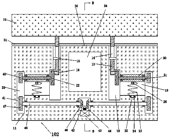 Intelligent separation guardrail capable of automatically preventing pedestrian from climbing