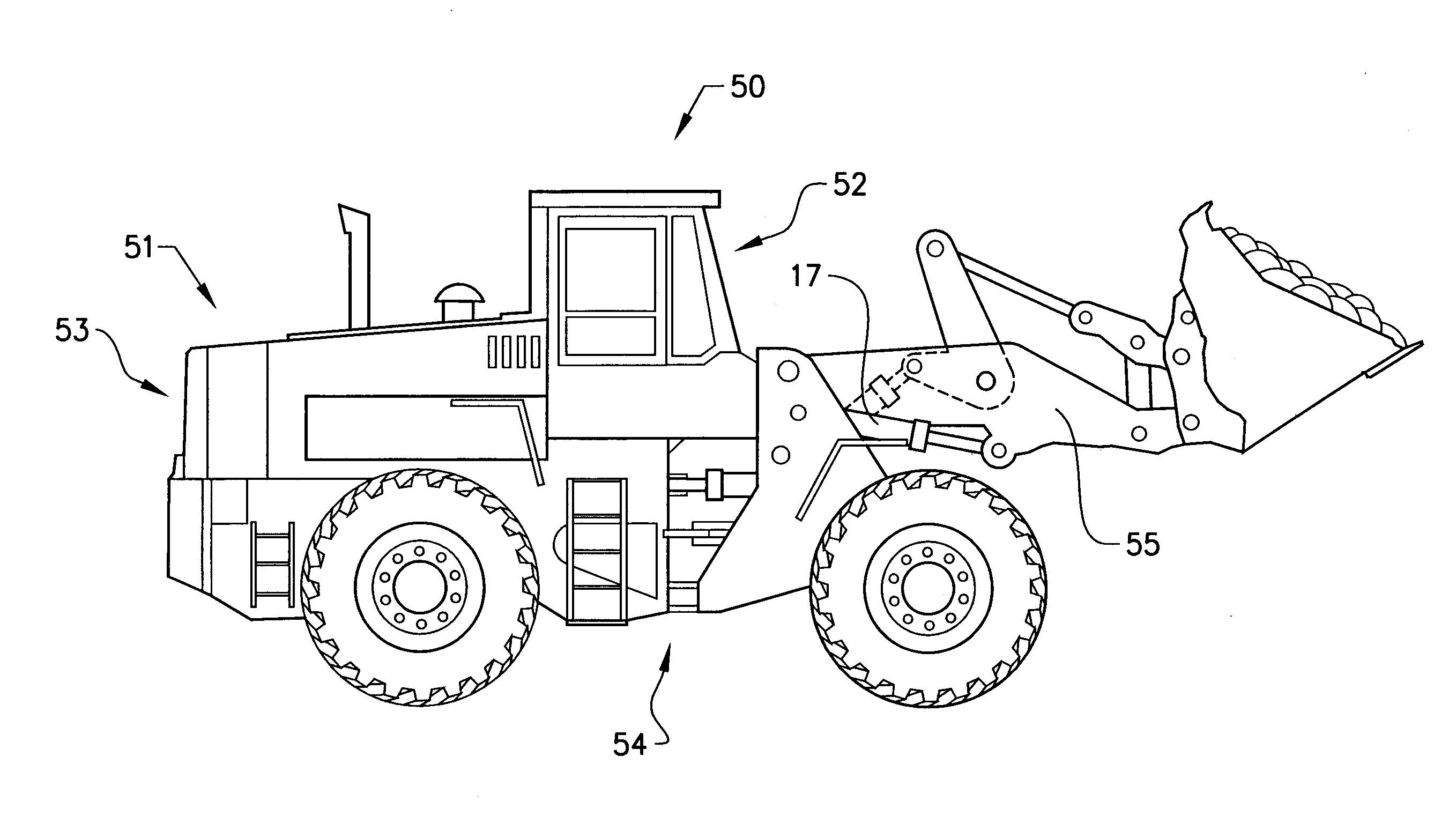 Arrangement for charging an accumulator