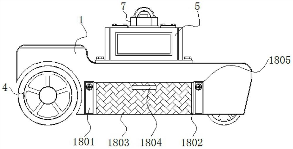 Electric height adjusting device for cutting system of automatic mower