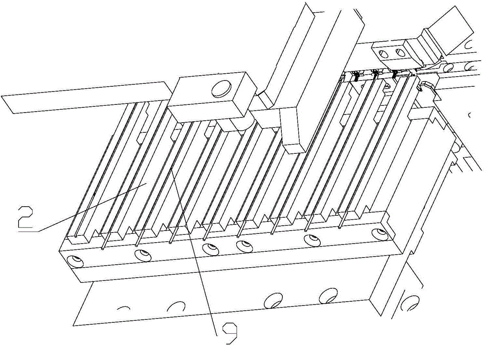 Automatic terminal crimping machine of RF antenna