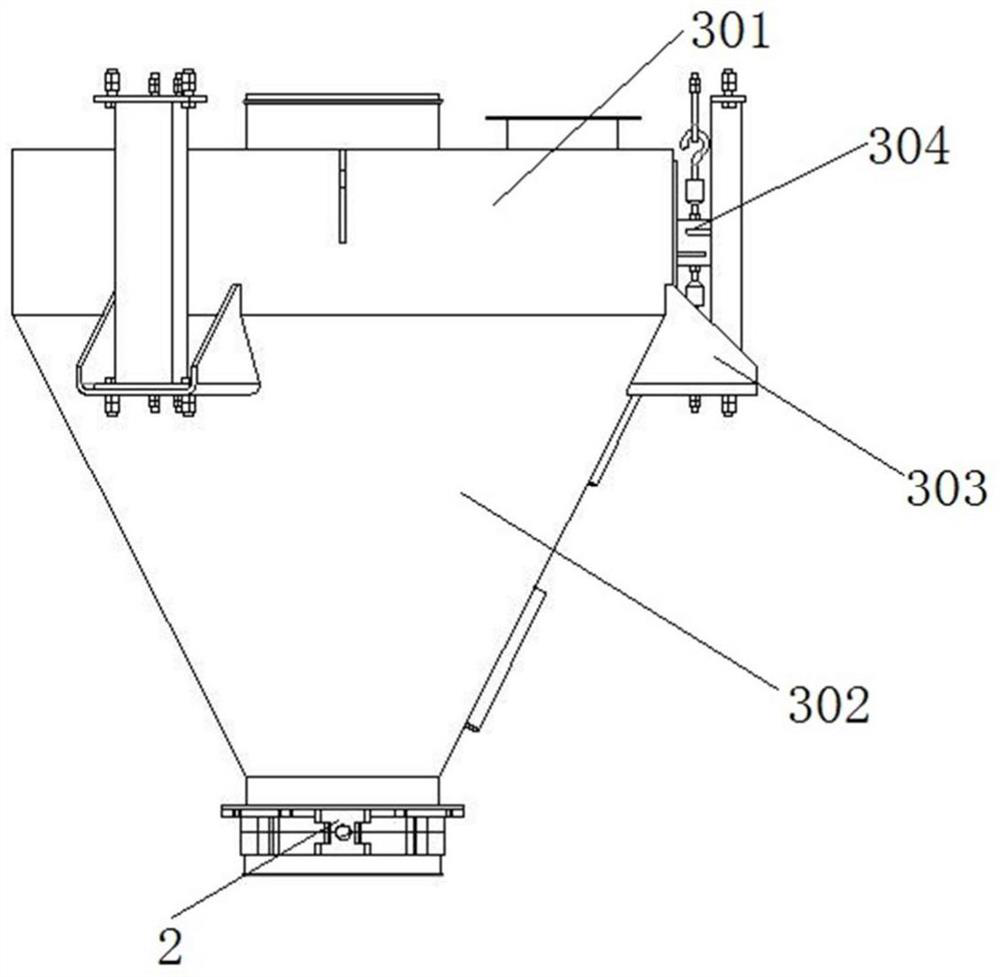 A closed weighing and feeding device and its application method