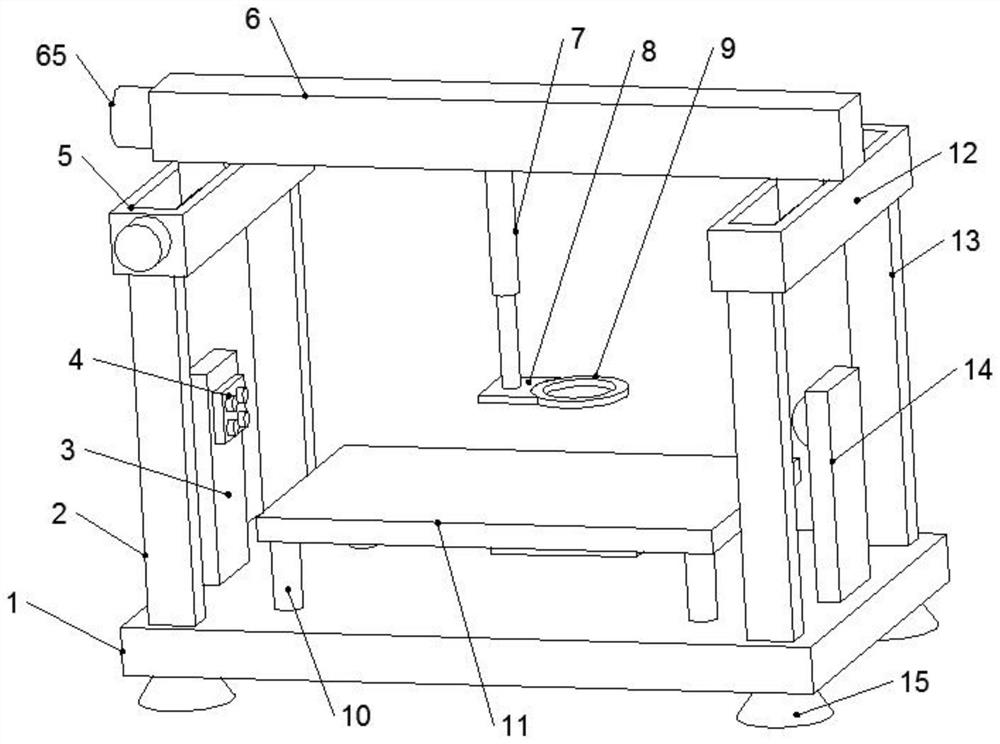 Auxiliary positioning device for acupuncture and moxibustion in traditional Chinese medicine theory