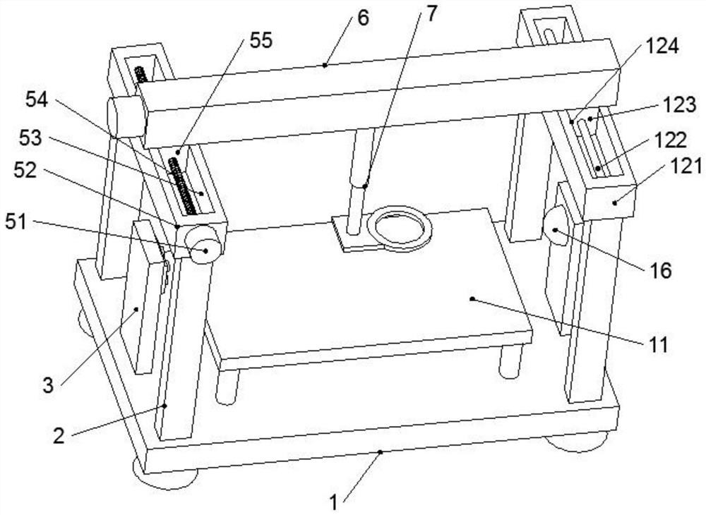 Auxiliary positioning device for acupuncture and moxibustion in traditional Chinese medicine theory