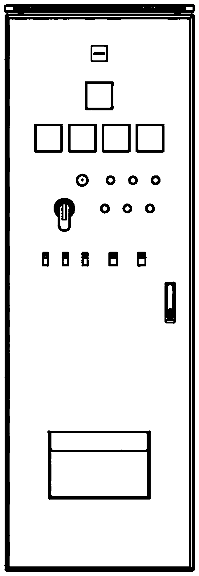 Power supply and CPS measurement and control device