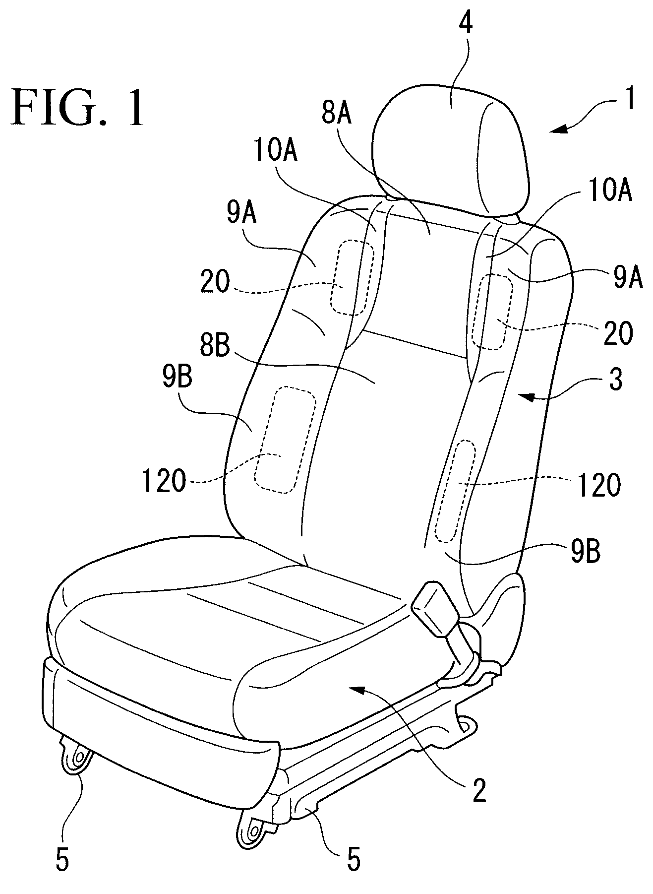 Seat of vehicle