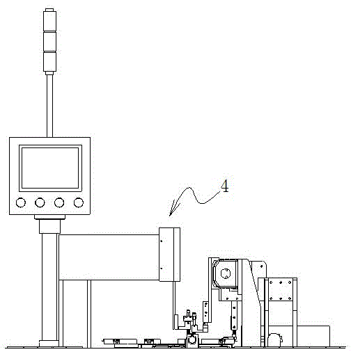 Crystal oscillator feeding mechanism based on flat forming conveyance