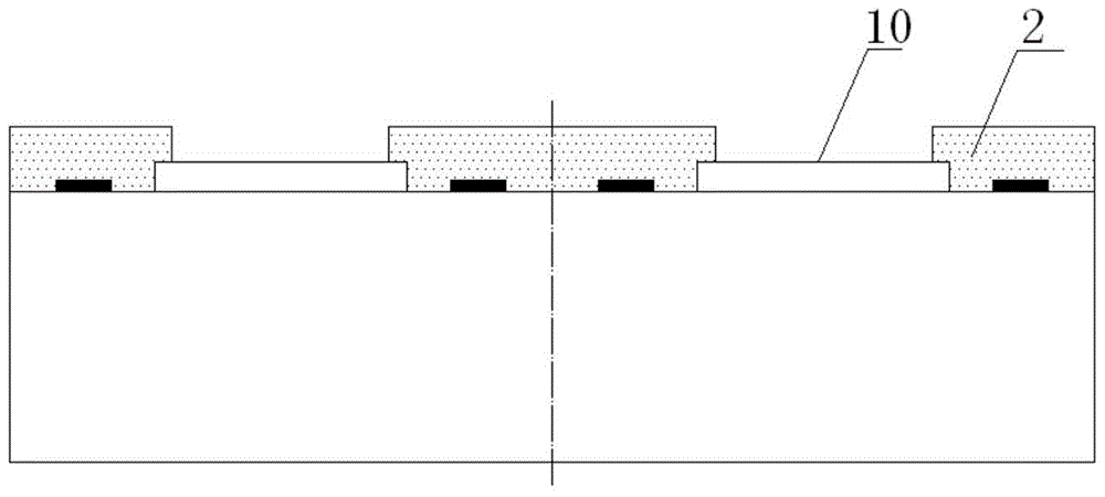 Three-dimensional integrated sensor chip packaging structure and packaging method