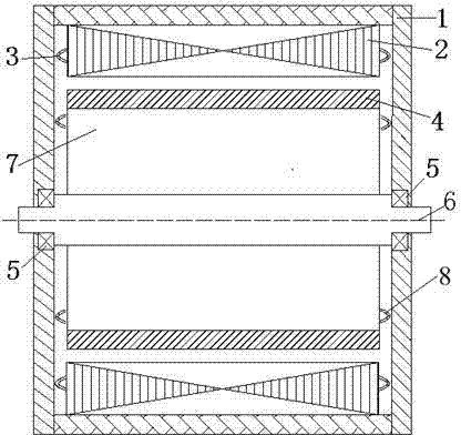 Parallel-magnetic-circuit hybrid-excitation permanent magnet motor