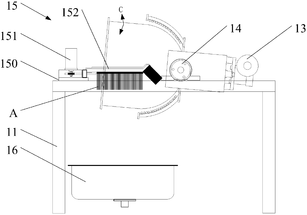 Pot washing device and full-automatic cooker