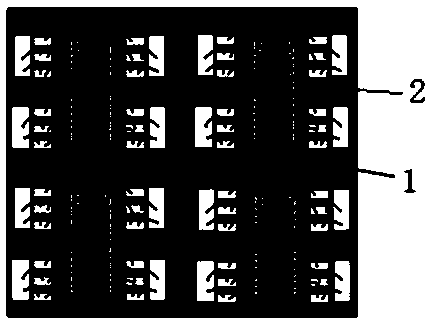 COB packaging structure of light-emitting diode