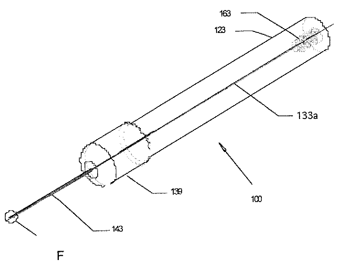 Hollow needle assembly